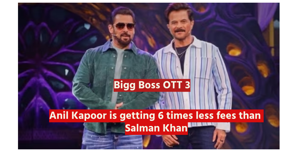 Anil Kapoor is getting 6 times less fees than Salman Khan