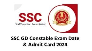 Ssc Gd Constable Exam Date Admit Card Prabhat Time