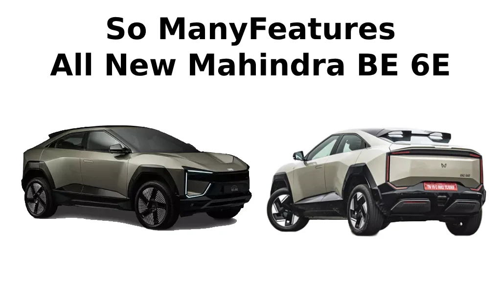 All New Mahindra BE 6E