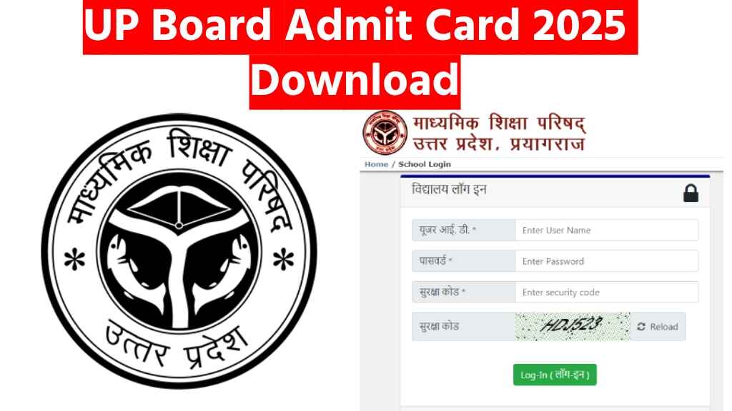 UP Board Admit Card 2025 Download