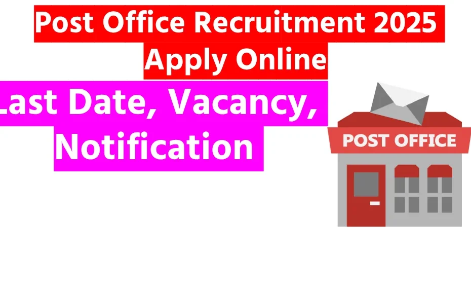 Post Office Recruitment 2025 Apply Online