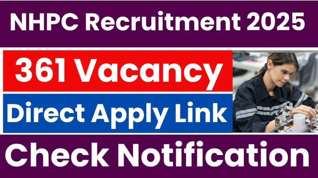 NHPC Recruitment 2025