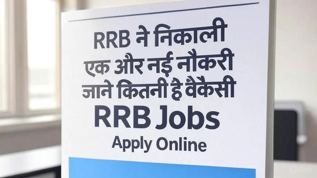 RRB Jobs Apply Online 2025
