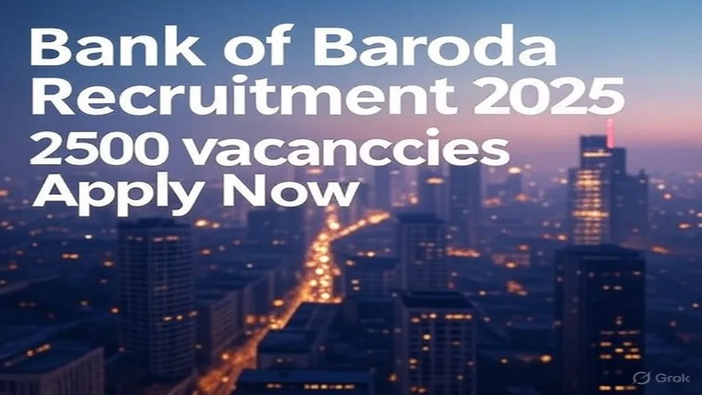 Bank of Baroda Recruitment 2025